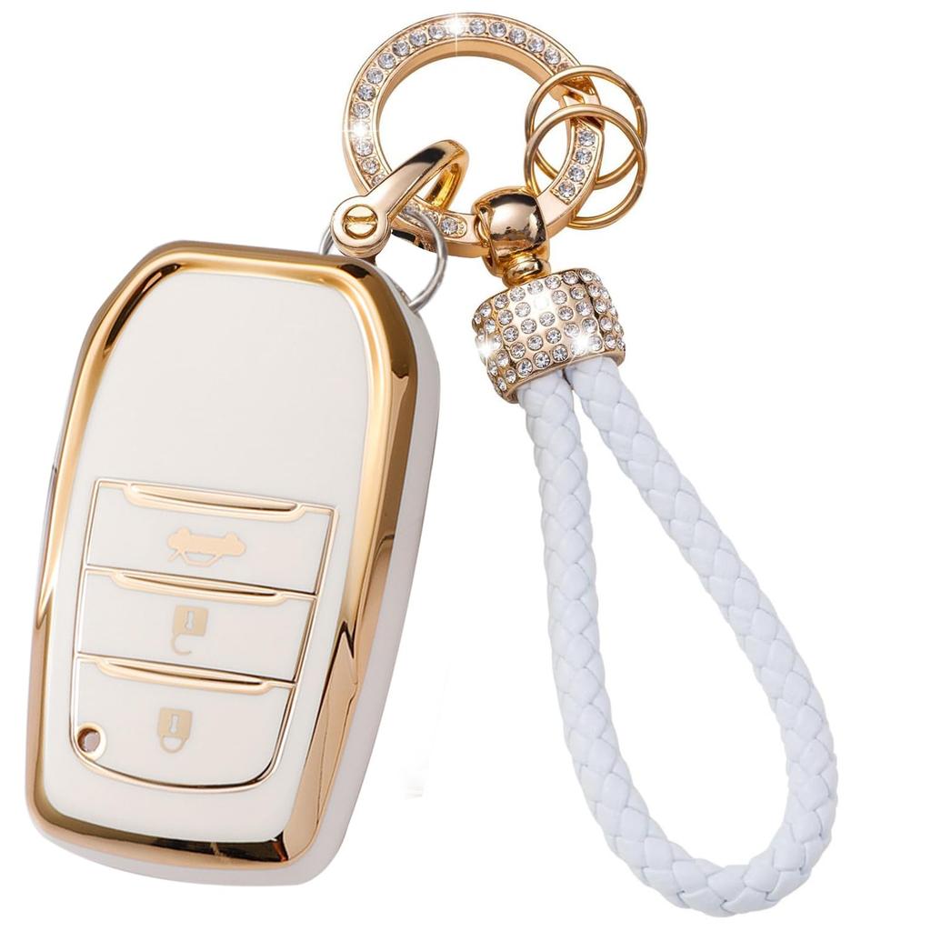 Ontto Toyota Key Holder, Key Case, Key Case, Prius, Corola, Hilux, Mark X, Mirai,