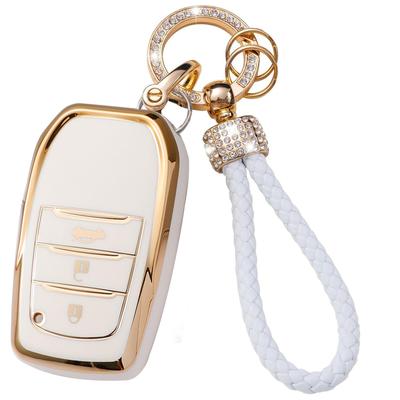 Ontto Toyota Key Holder, Key Case, Key Case, Prius, Corola, Hilux, Mark X, Mirai,