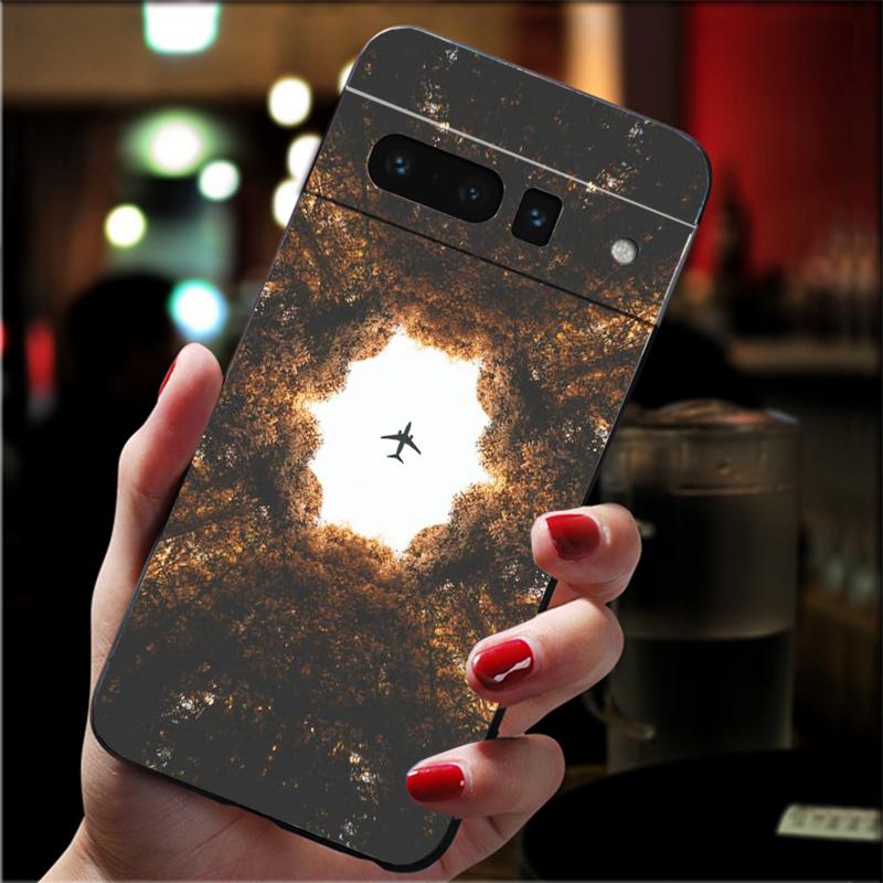 Aircraft Airplane fly travel cloud Plane Phone Case For Google Pixel 10 Pro 9 Pro XL 9A 8 7 6 Pro Pixel 8A 7A 6A Pixel 8 7 6 5