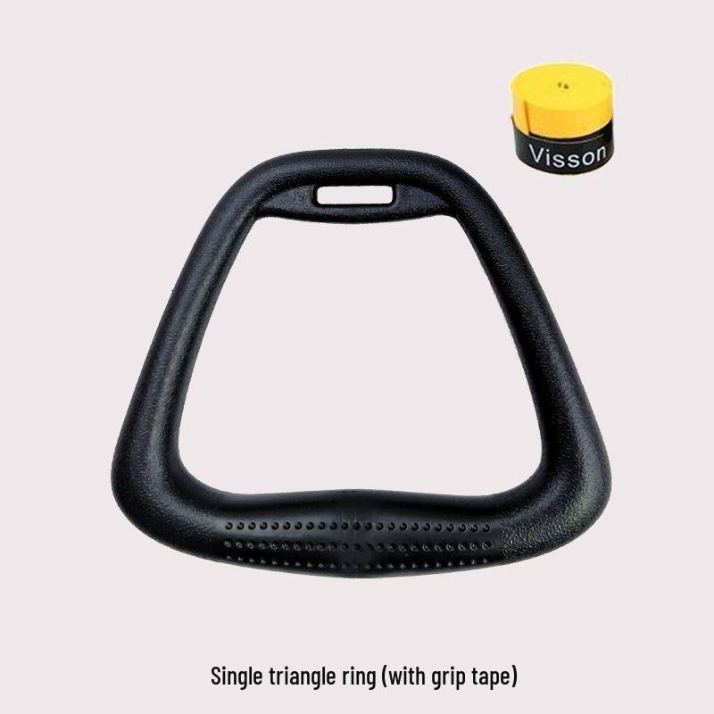 Home Fitness Pull-Up & Traction Bar with Rings for Stretching and Training