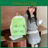 Adorable Cat Design Children's Backpack Lightweight Durable Nylon For Kindergarten Use