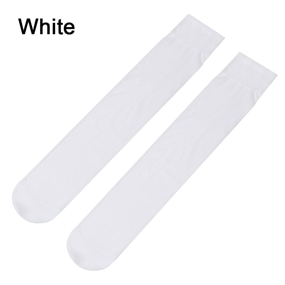 

Модные сексуальные эластичные чулки выше голени, длинные носки, женские носки белый