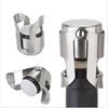 1 Pcs Champagne Bottle Stopper Stainless Steel Vacuum Sealed Sparkling Champagne Wine Beer Bottle Cork Plug Bar Tool