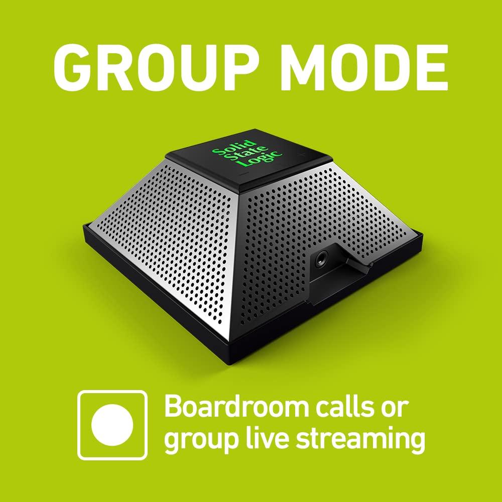 SSL CONNEX (USB Microphone) with USB-C Connection and Headphone Output for Streaming, Vocal Recording, Instrument Recording, and Live Broadcasting