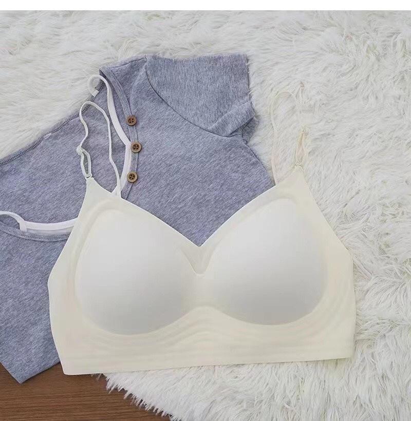 

Бесшовный бюстгальтер пуш-ап халтер с U-образным вырезом для маленькой груди - женская майка с открытой спиной L (110-125 lbs, 36/80AB) белый/шампанского