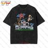 Ghosts N Goblins Graveyard Black Heather Vintage Oversized T-Shirt GZNQ