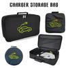 EV Car Charging Cable Storage Bag Electric Vehicles Battery Jumper Cable Bag Fireproof EV Car Rechargeable Gun Storage Organizer