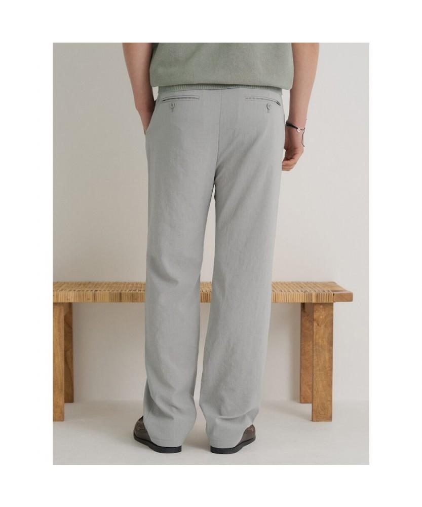 Binpolmen Gentle Tech Comfort Fit Pants Light Grey