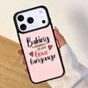 Love Baking Chef Knife Mobile Phone Case for IPhone 17 AIR 16pro Max 15 14 13 12 11 Bumper Cover