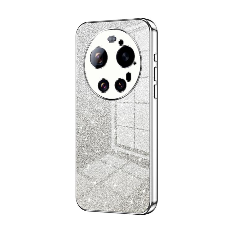 Gradient Glitter Powder Electroplated Phone Case