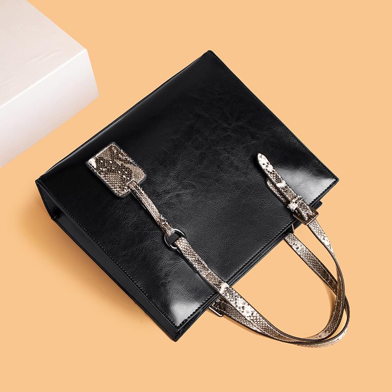 Genuine leather of women cowhide vintage shoulder crossbody bags