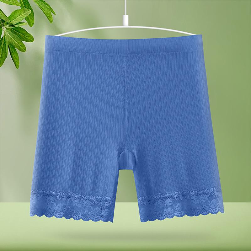 Plus Size Women Spring and Summer Belly Lift Hip Breathable Anti Loose Cotton Crotch No Trace Leggings
