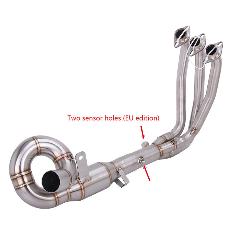 For CFMOTO 675SR SS 2024-2026 675NK 2025 2026 Exhaust System Muffler Tail Pipe Header 304 Stainless Steel Escape With DB Killer