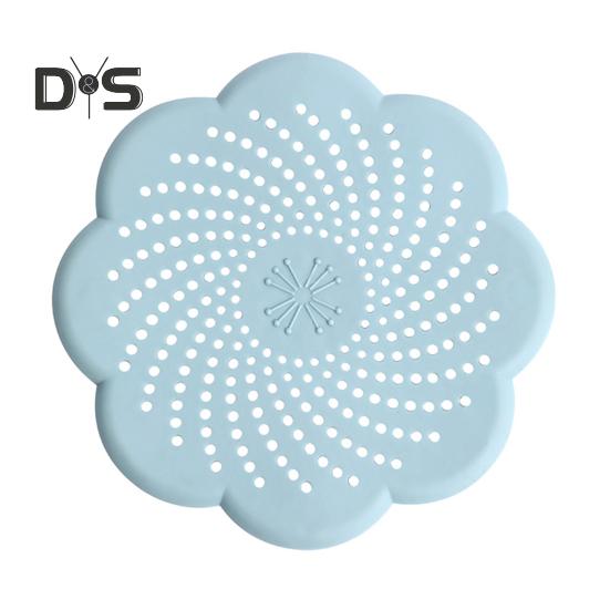 Sita de chiuvetă din silicon anti-blocare filtru de scurgere design floral sigiliu de miros bucătărie baie accesoriu canalizare sifon plasă de scurgere
