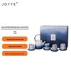 JOYYE Dye-Rhyme Flower White Porcelain Tea Set Gift Box