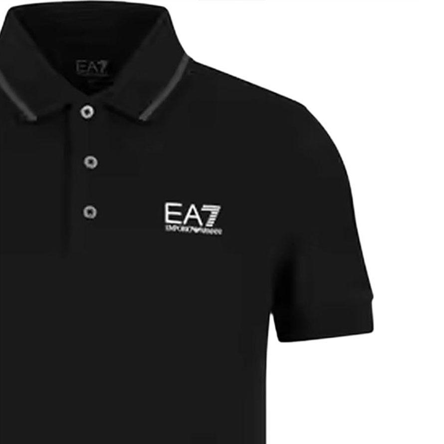 Emporio Armani logo-print polo shirt 8NPF06-PJ04Z-1941