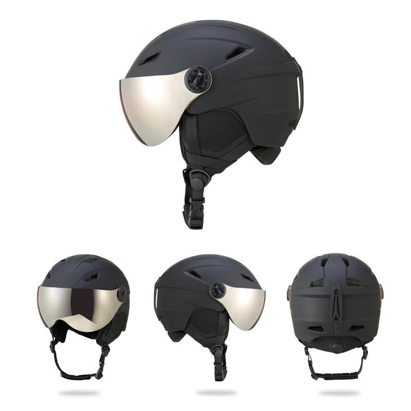 LiShi Adult Integrated Ski Helmet with Goggles
