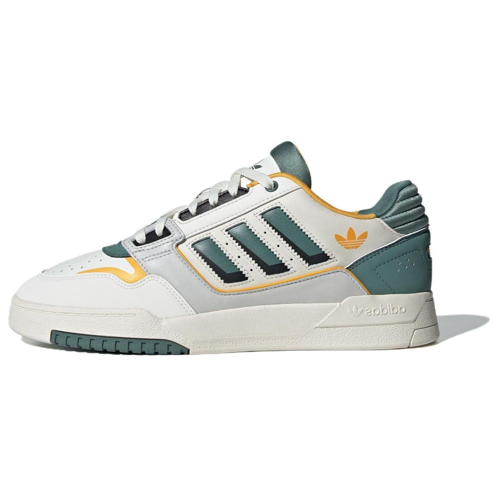Adidas Mens Originals Drop Step Low 2.0 White Green IG1907 36.5