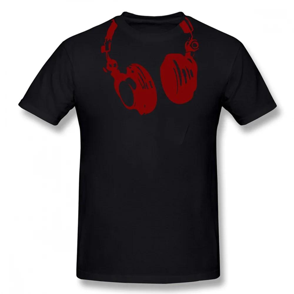Retro Dj Headphones T Shirt Graphic Streetwear Short Sleeve ONeck Harajuku Music Techno TShirt Funny Unisex Clothing For Ladies