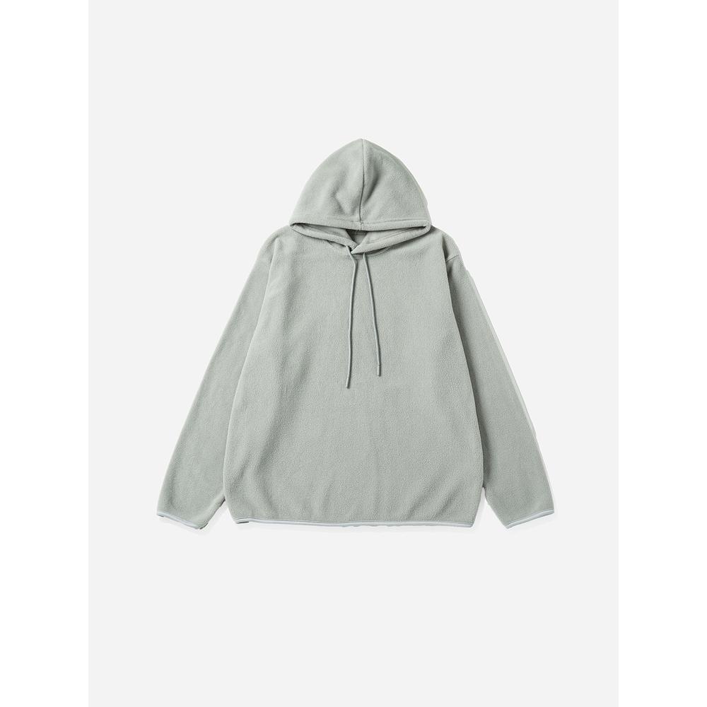 Daiso [common] FLeece Hoodie L Light Gray