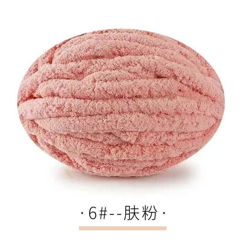 1Pc 250g Chunky Yarns for Knitting and Crochet Blanket Cushion Multicolor Chenille Thick Line Soft Warm Crochet Yarn Scarf Line