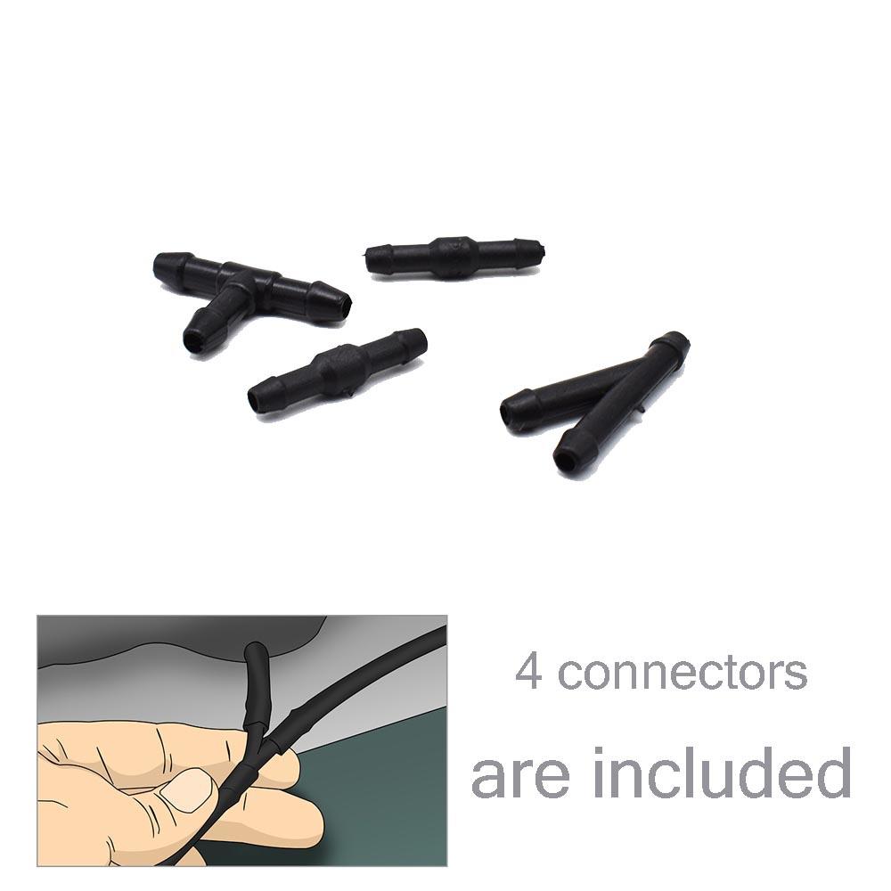 Windshield Washer Fluid Nozzle Connector Hose For Dodge Charger Jeep Chryslr RAM