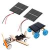 2PCS Polysilicon Mini Solar Panels 0.4W 1.5V Micro Solar Cells High Efficiency Glue Power Solar Panel Module Electronics