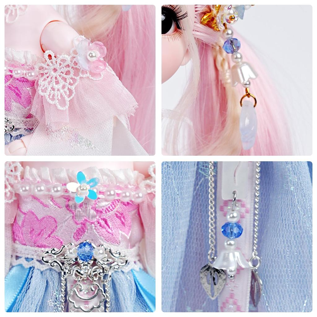 ICY Fortune Days bjd Doll Anime Style Doll 28 Mechanical Great for DIY Girl Doll 1/6 - Set, Joints, Gifts, Decoration, Exercise, Collection, 8+