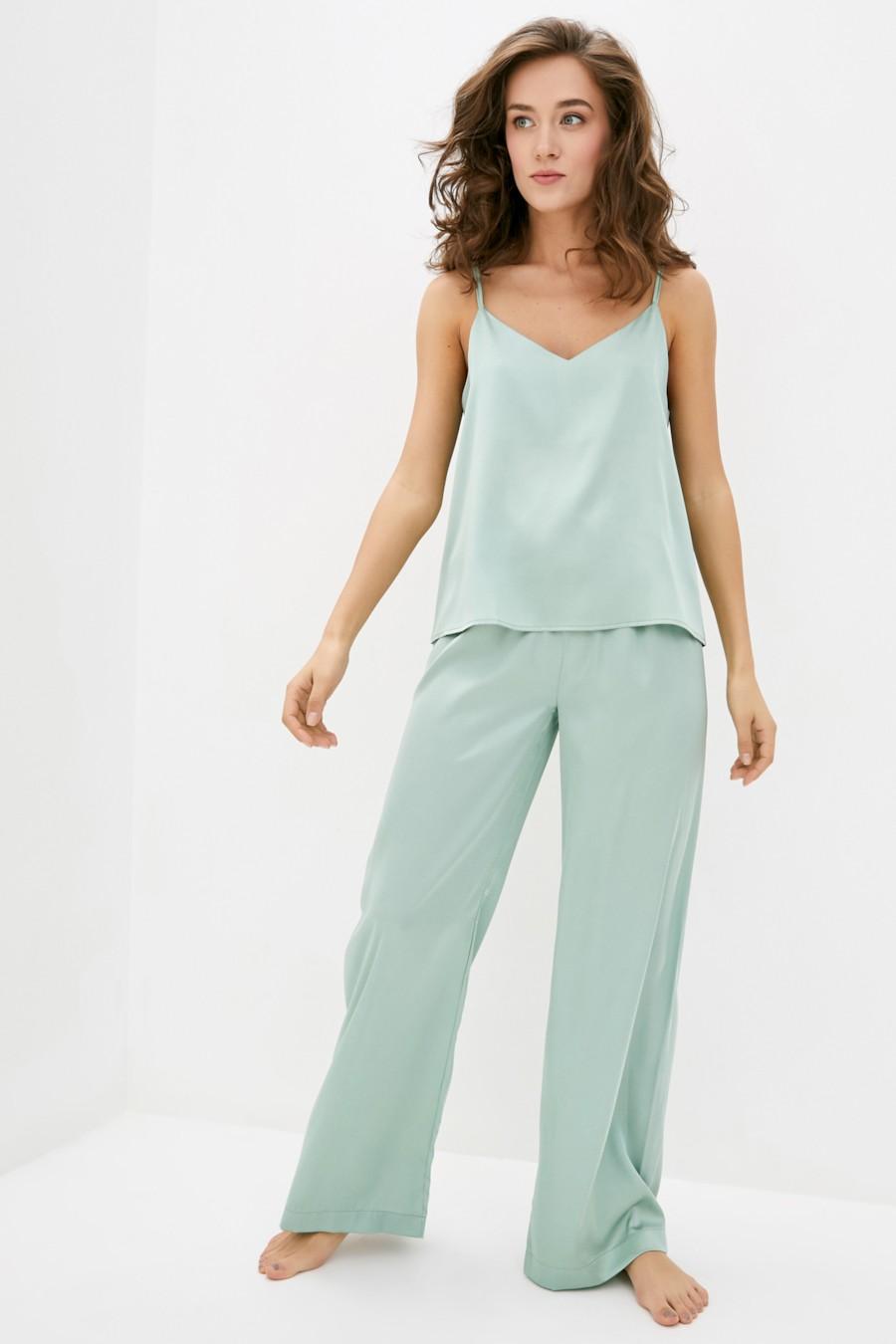 

комплект: майка та штани Forly (96111) 50(2XL) французький небо синє кольору