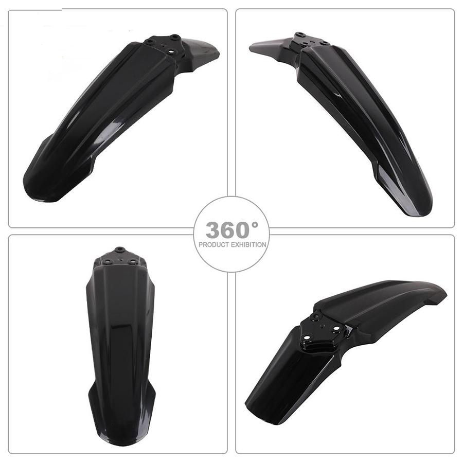 Motorcycle Black Front Fender Mudguard Cover Protect For Sur-Ron Quality Plastic