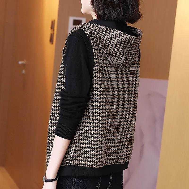 Vest for Women Cotton Sleeveless Tops Vest Oversize Casual Sleeveless Coat Hooded Camisole Vest