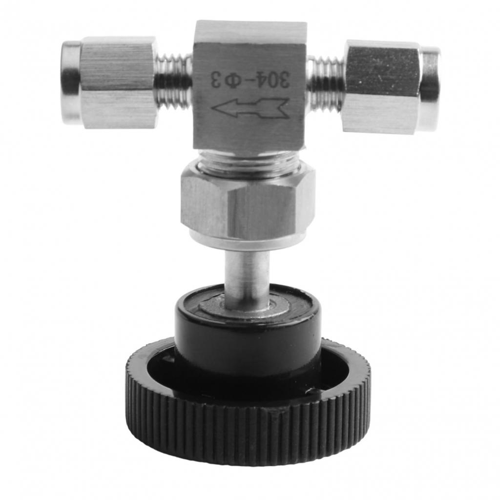 Premium Stainless Steel 304 Needle Valve O D 34681012mm for Precise Control