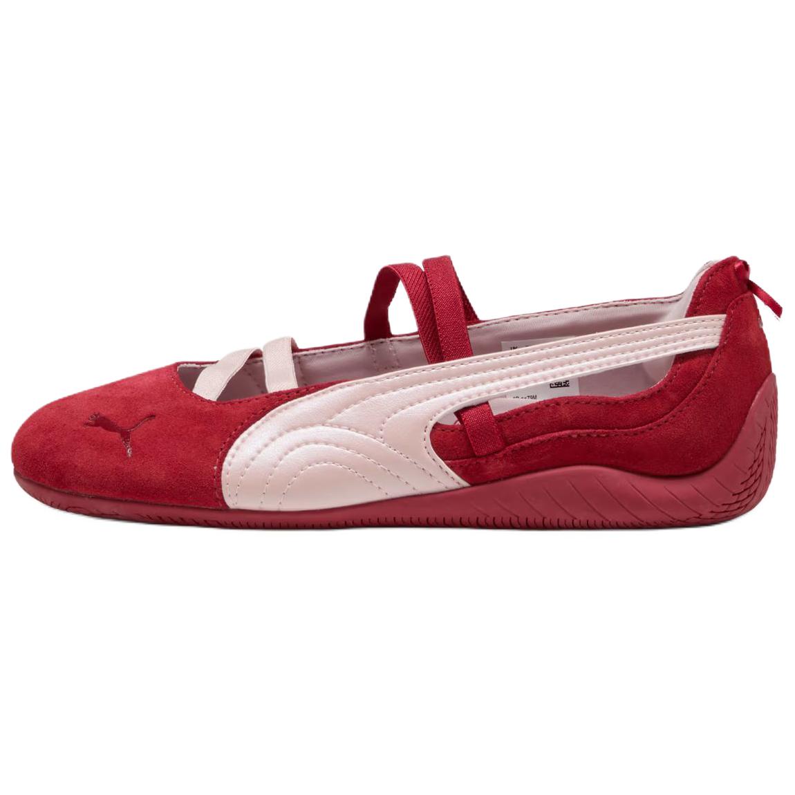 Puma  Speedcat Lovelace Ballet Dark Crimson Women Sneakers Red Mauve-Mist------Details 408178-01 35.5