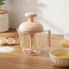 Push down Egg Whisk MultiFunctional Hand Fast Whipping Culinary Tool Mixer for Home