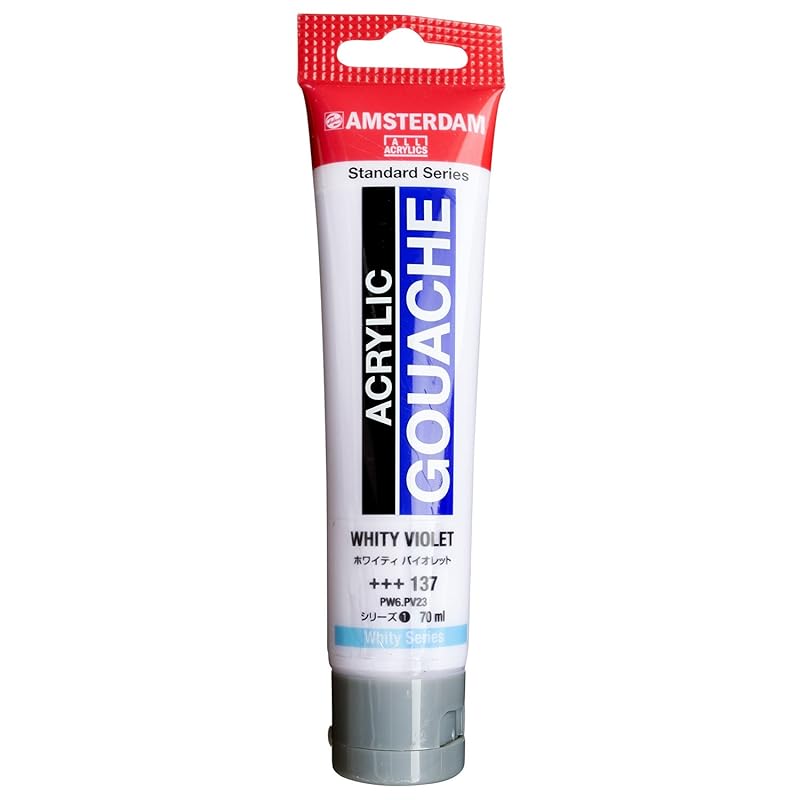 

Talence acrylic gouache Amsterdam acrylic gouache whitey violet AAG70 137 70ml