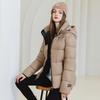 Autumn Winter Thicken Warm Parka Women Casual Sweety Solid Color Big Pocket Loose Short Hooded Coat Jackets Outwear