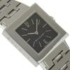 Bvlgari Quadlard Watches SQ22Stainless Steel Black blackDial Stainless Steel Quartz Analog Display Women Used
