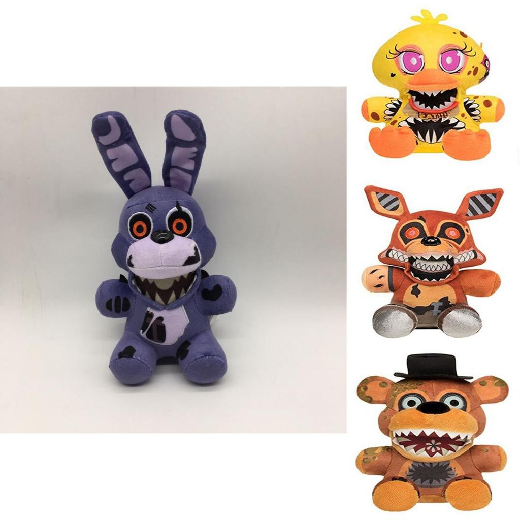 Pluszowa zabawka Five Nights At Freddy's Miękkie wypchane zwierzątko Chica Bonny Foxy Prezent dla dzieci 18cm