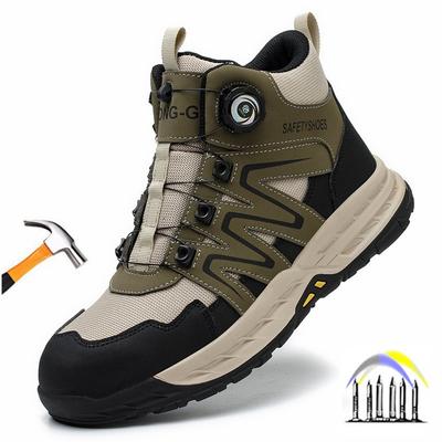 Protective Shoes High Quality Anti-Scalding Safety Shoes For Men Work Safety Sneakers With Steel Toe Anti Puncture Work Shoes