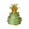 Ananas Comosus Crystal Pineapple Ornaments Glass Miniatures Pineapple Model  Fengshui Paperweight