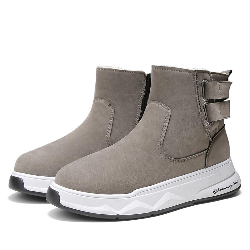 Neue Herren Winter Baumwolle Bequem Trendig Winddicht Herrenstiefel Sind Modisch Sie Sind Für Rutschfestes Und Schneewandern Konzipiert