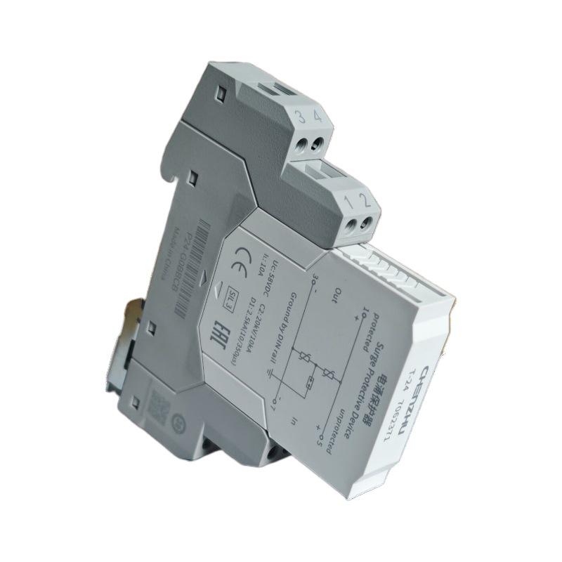 Chenzhu T-24 Low Power Supply SPD, 24VDC, 10kA, 10A Current, V0 Flame Retardant