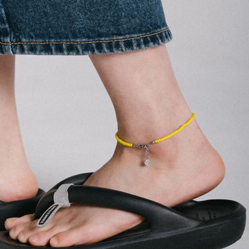 BICYCLE TROPHY Pickman Daily Bead Bracelet 01 (YELLOW / 3mm Miyuki Beads)