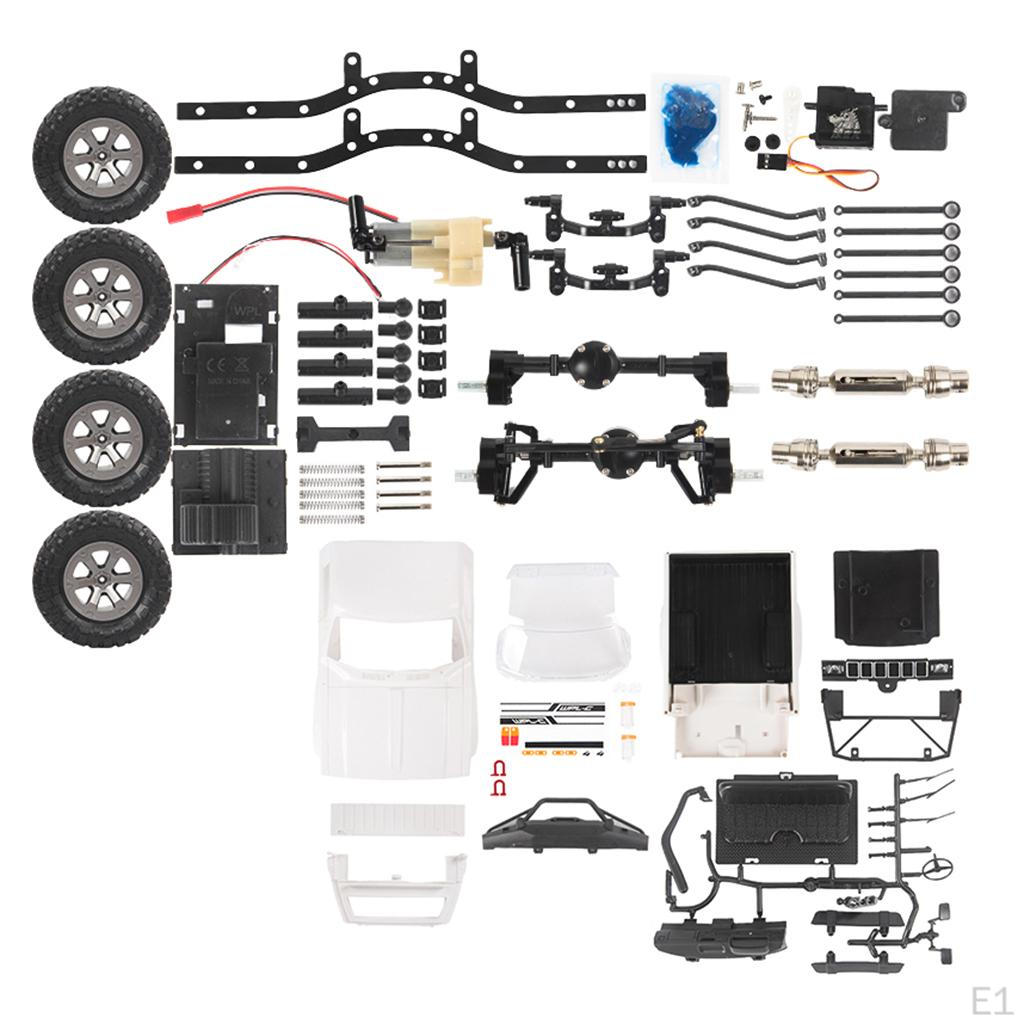 1/16 C24-1MKS 4WD Crawler with Roof Rack Truck RC Toys DIY