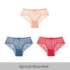 Cutout Sexy Lace Women's Underwear Fashion Skin-friendly Girls Underwear DUASI 3pcs/lot