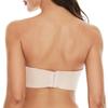 European and American Plus Size Strapless Seamless Push-Up Bra