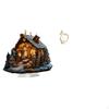Nativity Scene Sculpture Abstract Statue Acrylic Ornament Resin Table Centerpiece Artistic Standing
