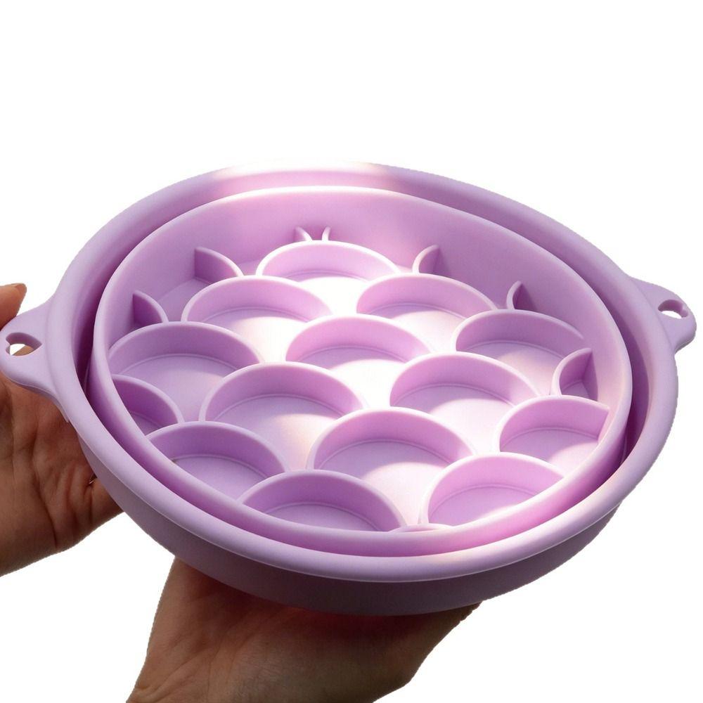 Foldable Face Ice Bath Bowl Silicone Skincare Washbasin New Face Dipping Bowl  Household Care