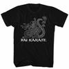 Hai Karate Drache Schwarz Erwachsenen T-Shirt Herren Damen T-Shirts Top