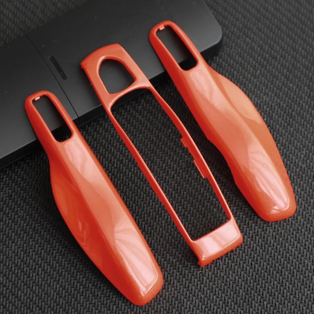 Auto Smart Remote Key Case Fob Covers Set Shell voor Porsche Panamera Spyder Carrera Macan Boxster Cayman Cayenne 911 970 981 991